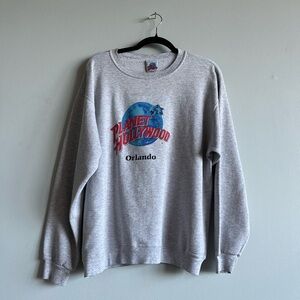 Vintage planet Hollywood crewneck sweatshirt